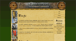 Desktop Screenshot of orkistan.cz